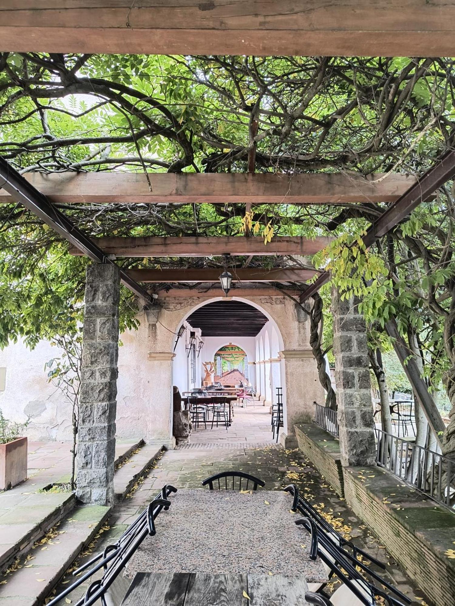 Hostal Rural Mas Blanc San Martín de Centellas Dış mekan fotoğraf
