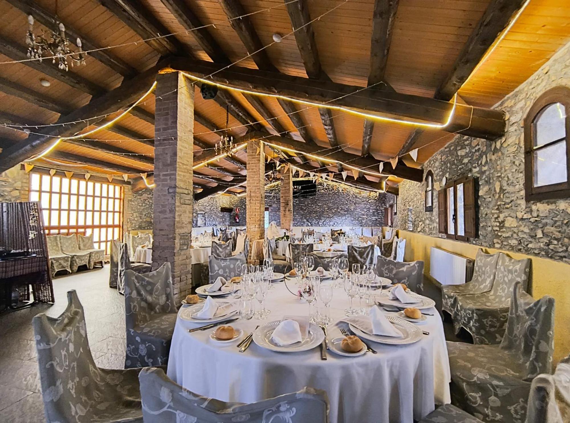Hostal Rural Mas Blanc San Martín de Centellas Dış mekan fotoğraf