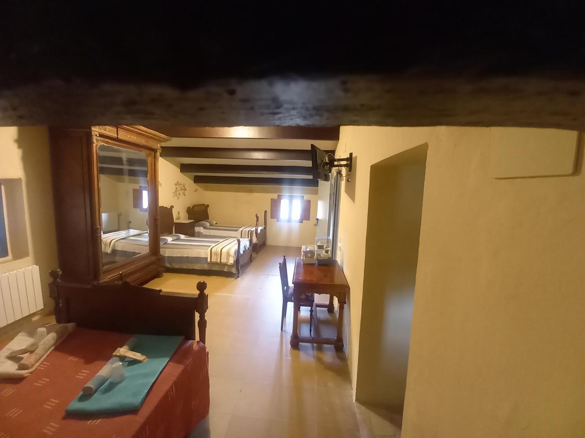 Hostal Rural Mas Blanc San Martín de Centellas Dış mekan fotoğraf