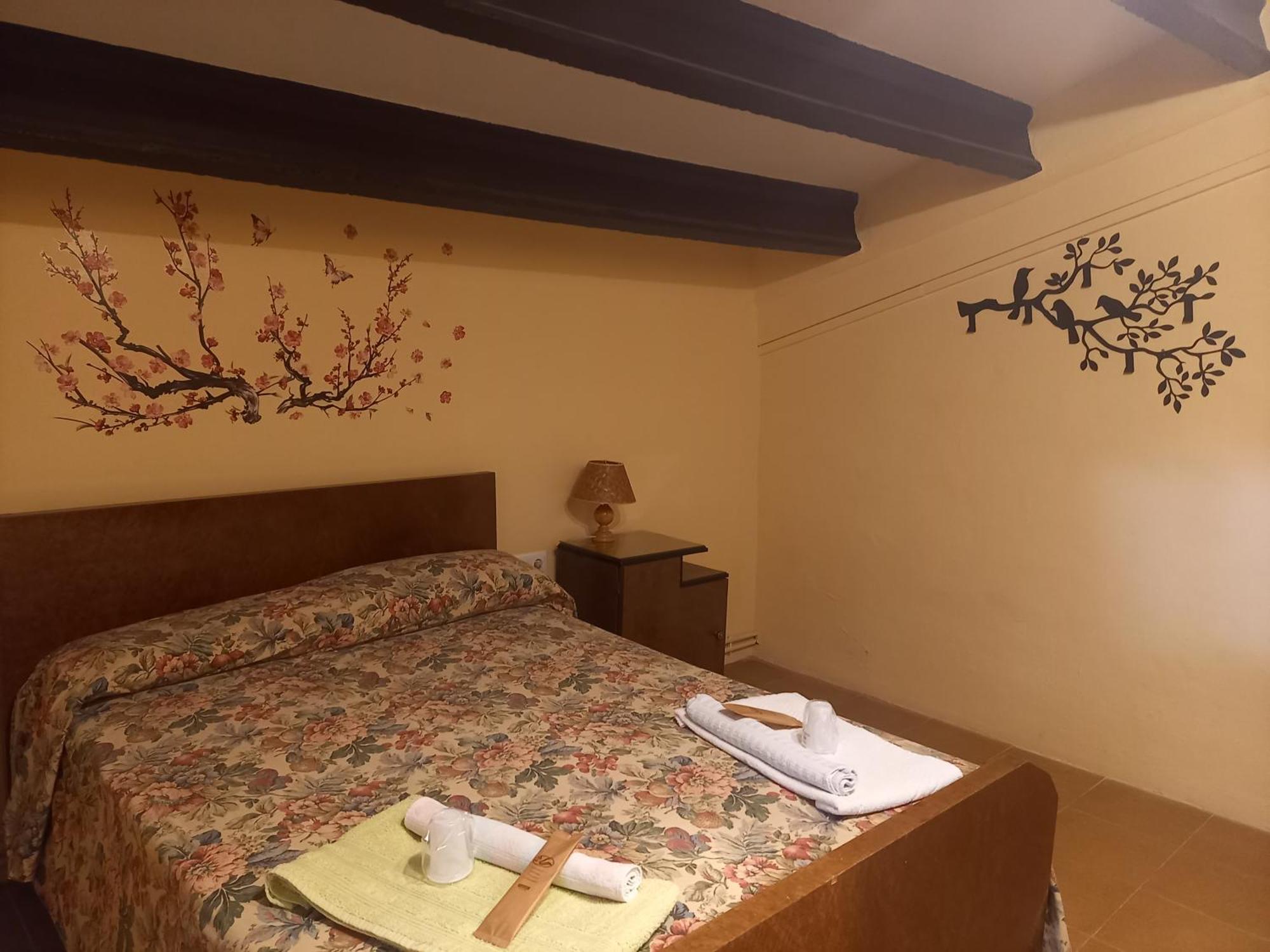 Hostal Rural Mas Blanc San Martín de Centellas Dış mekan fotoğraf