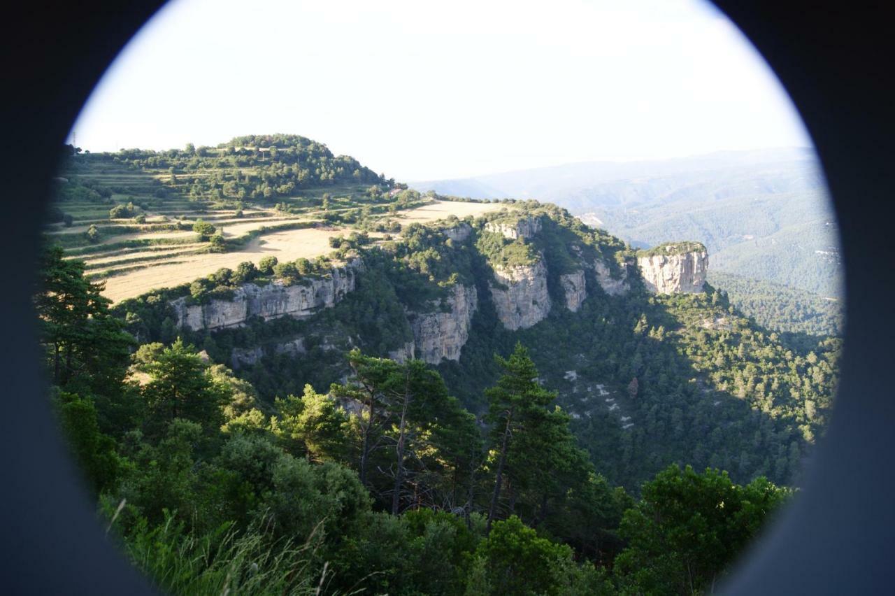Hostal Rural Mas Blanc San Martín de Centellas Dış mekan fotoğraf